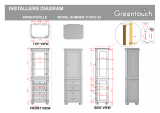 Allen + Roth 1116FC-25-242 Dimensions Guide