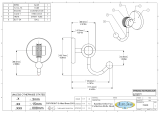 Allied Brass 7220D-PNI Dimensions Guide