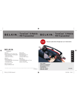 Belkin F8V3080 - TuneCast II Mobile Transmitter Benutzerhandbuch
