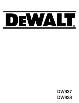 DeWalt dw 938 k Benutzerhandbuch
