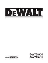 DeWalt DW729KN Original Instructions Manual