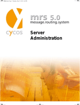 Cycos Cycos ERGO mrs 5.0 Administration Manual