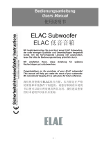 Elac SUB 111.2 Benutzerhandbuch