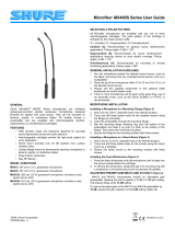 Shure Microflex MX400 Series Benutzerhandbuch
