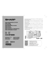 Sharp CD-XP300 - Compact Stereo System Bedienungsanleitung