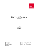 Zeck Audio A1205 Benutzerhandbuch
