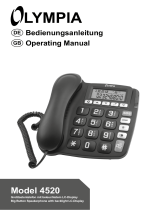 Olympia Big Button Phone 4520 Bedienungsanleitung