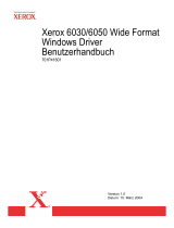Xerox 6030 Benutzerhandbuch