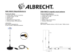 Albrecht MAG31 DAB+ Magnetfußantenne + Verstärker Bedienungsanleitung
