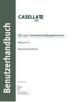 Casella 63x Series Sound Level Meter Benutzerhandbuch