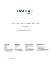 Casella 62x Series Sound Level Meter Benutzerhandbuch