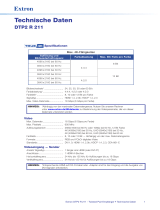 Extron DTP2 R 211 Spezifikation