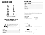 BriskHeat BIHE Extra-Heavy Insulated Heating Tapes Benutzerhandbuch