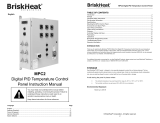 BriskHeat MPC2 Multi-Point Digital PID Temperature Controller Benutzerhandbuch