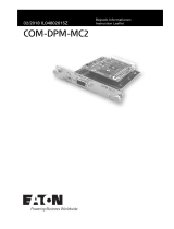 Eaton COM-DPM-MC2 Bedienungsanleitung