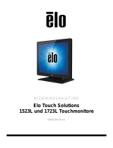 Elo 1723L 17" Touchscreen Monitor Benutzerhandbuch