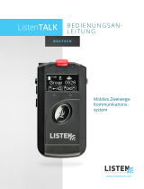 Listen ListenTALK Benutzerhandbuch