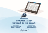 Optelec Compact 10 HD Benutzerhandbuch