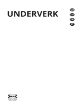 IKEA 703.891.39 UNDERVERK Built In Extractor Hood Benutzerhandbuch