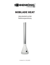 Sonnenkönig Standventilator Noblade Heat Bedienungsanleitung