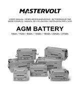 Mastervolt AGM 12/160 (group 4D) Benutzerhandbuch