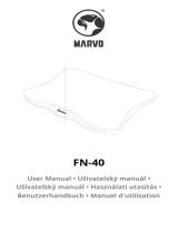 Marvo FN-40 Laptop Cooling Stand Benutzerhandbuch