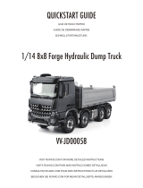 RC4WD VV-JD00058 Forge Hydraulic Dump Truck Benutzerhandbuch