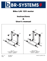 BR Systems BR-SYSTEMS 4000520 Bike Lift 12V Motor Benutzerhandbuch