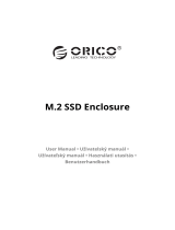 ORICO M.2 SSD Enclosure Benutzerhandbuch
