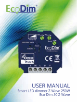 EcoDim BV ECO-DIM.10 Z-Wave Benutzerhandbuch