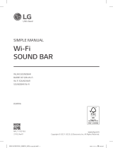 LG DSP8YA Wi-Fi Sound Bar Bedienungsanleitung