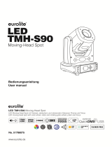 EuroLite 00129592 LED TMH-S90 Moving Head Spot Benutzerhandbuch