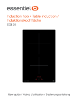 ESSENTIAL EDI 24 Induction Hob Benutzerhandbuch