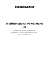 Hummer H2 Multifunctional Power Bank Benutzerhandbuch