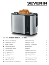 SEVERIN AT 2217 Automatic Toaster Benutzerhandbuch