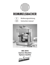 Rommelsbacher Espresso Maschine EKS 2010 Bedienungsanleitung