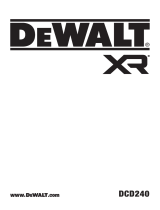 DeWalt DCD240 Benutzerhandbuch