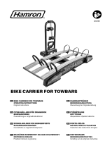Hamron 023292 Towbar Bike Carrier Bedienungsanleitung