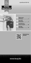 BURG WACHTER BURG-WACHTER Y844732 Scan Lock 610 / 53 Padlock 53mm Fingerprint Lock Benutzerhandbuch