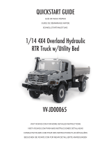 RC4WD VV-JD00065 1-14 4X4 Overland Hydraulic RTR Truck w-Utility Bed Benutzerhandbuch
