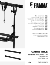 Fiamma 08754-01A Bike Carrier Bars Benutzerhandbuch