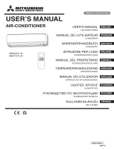 Mitsubishi SRK71ZTL-W Air Conditioner Benutzerhandbuch