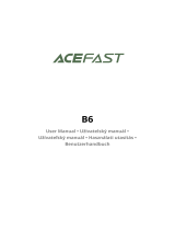 ACEFAST B6 Fast Charge Car Charger Benutzerhandbuch