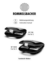 Rommelsbacher ST 1410 Benutzerhandbuch