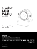 EuroLite LED PARty Spot COB Benutzerhandbuch