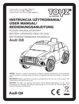 TOYZ Audi Q8 Battery Operated Ride On Car Benutzerhandbuch