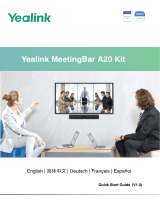 Yealink A20 MeetingBar Kit Benutzerhandbuch