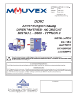 Mouvex 1401-R00 DDIC Direktantrieb-Aggregat Installation Operation Manual