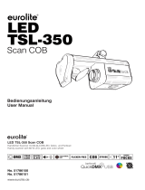 EuroLite TSL-350 LED Scan COB Benutzerhandbuch