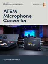 Blackmagic ATEM Microphone Converter  Benutzerhandbuch